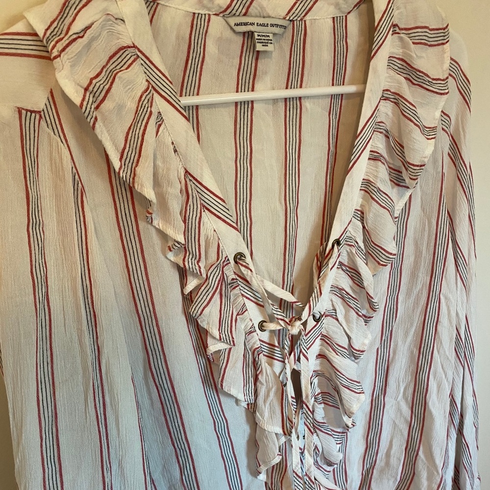 American Eagle Blouse Size M